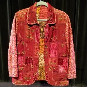 Coldwater Creek Reversible jacket Size XS